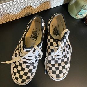 Checkered coast Vans
